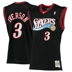 Classico Allen Iverson Philadelphia 76ers 2000/01 Hardwood Classics Swingman Jersey Black