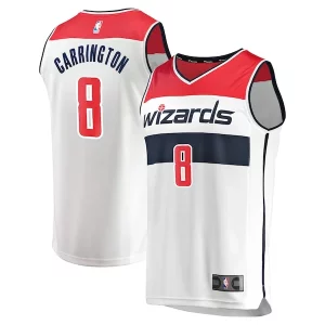 Meraviglioso Carlton Carrington Washington Wizards Youth Fast Break Replica Player Jersey Association Edition White