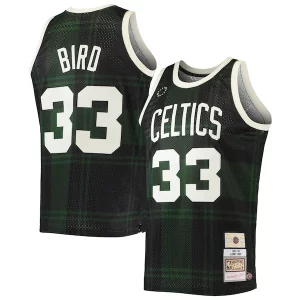 Versatile Magnifico Bellissimo Larry Bird Boston Celtics 1985/86 Hardwood Classics Uninterrupted Swingman Jersey Black