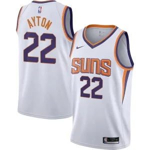 Stupendo Prestigioso Fantastico Deandre Ayton Phoenix Suns Nike Youth Swingman Jersey Association Edition White/Purple
