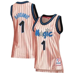 Stupendo Penny Hardaway Orlando Magic Women's 75th Anniversary Rose Gold 1993 Swingman Jersey Pink