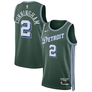 Duraturo Cool Pratico Cade Cunningham Detroit Pistons Nike Unisex 2022/23 Swingman Jersey City Edition Green