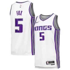 Fantastico Pratico Robusto De'Aaron Fox Sacramento Kings Nike Swingman Player Jersey Association Edition White