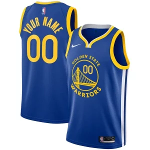 Comodo Versatile Moderno Golden State Warriors Nike Unisex 2019/20 Custom Swingman Jersey Royal Icon Edition