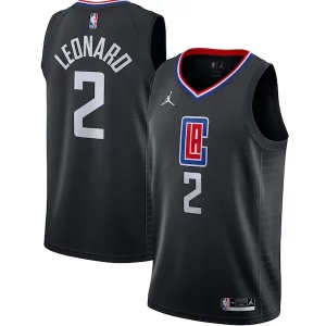 Fascinante Pratico Kawhi Leonard LA Clippers Jordan Brand 2020/21 Swingman Jersey Statement Edition Black