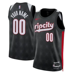Meraviglioso Gorgeous Resistente Portland Trail Blazers Nike Unisex 2024/25 Custom Swingman Jersey City Edition Black