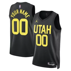Fascinante Trendy Utah Jazz Jordan Brand Unisex 2022/23 Swingman Custom Jersey Statement Edition Black